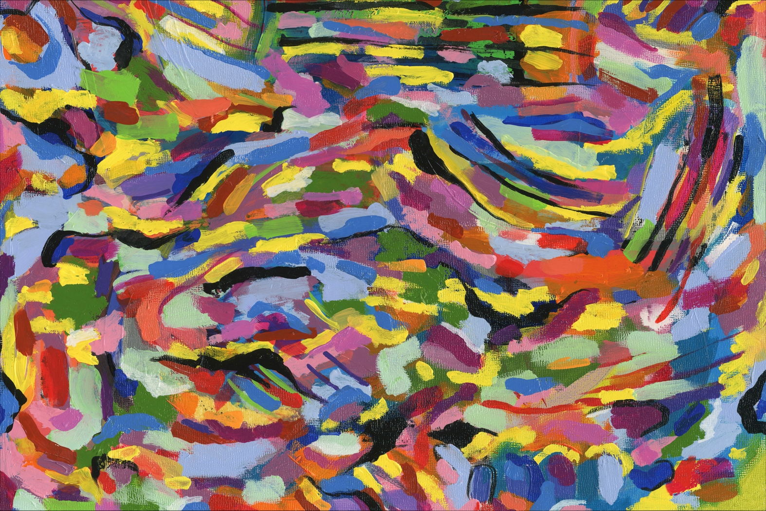 Beaugrand I Blue Artwork - Thumbnail - Image 4