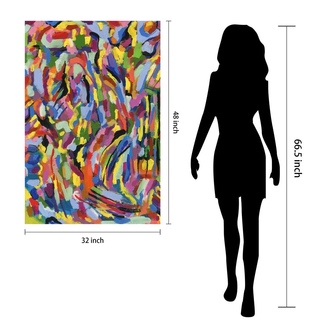 Beaugrand I Blue Artwork - Thumbnail - Image 6