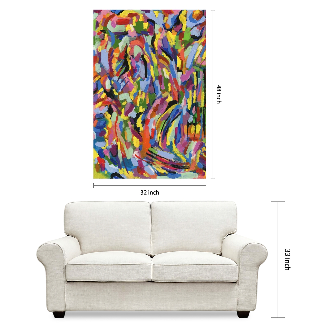 Beaugrand I Blue Artwork - Thumbnail - Image 7