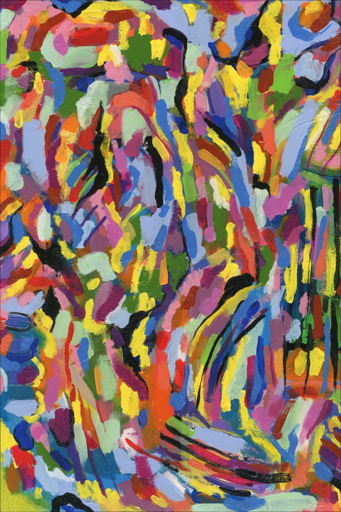 Beaugrand I Blue Artwork - Thumbnail - Image 1