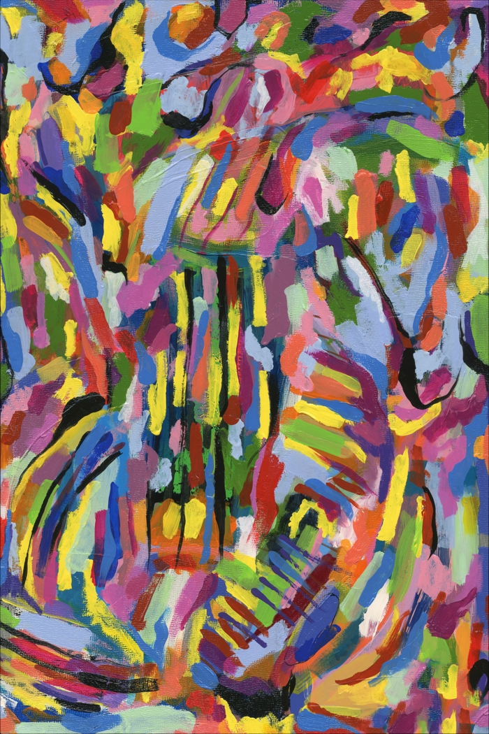 Beaugrand II Blue Artwork - Thumbnail - Image 1