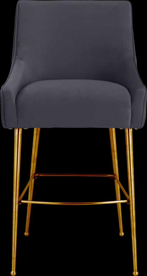 Beaulane I Dark Gray Barstool - Thumbnail - Image 2