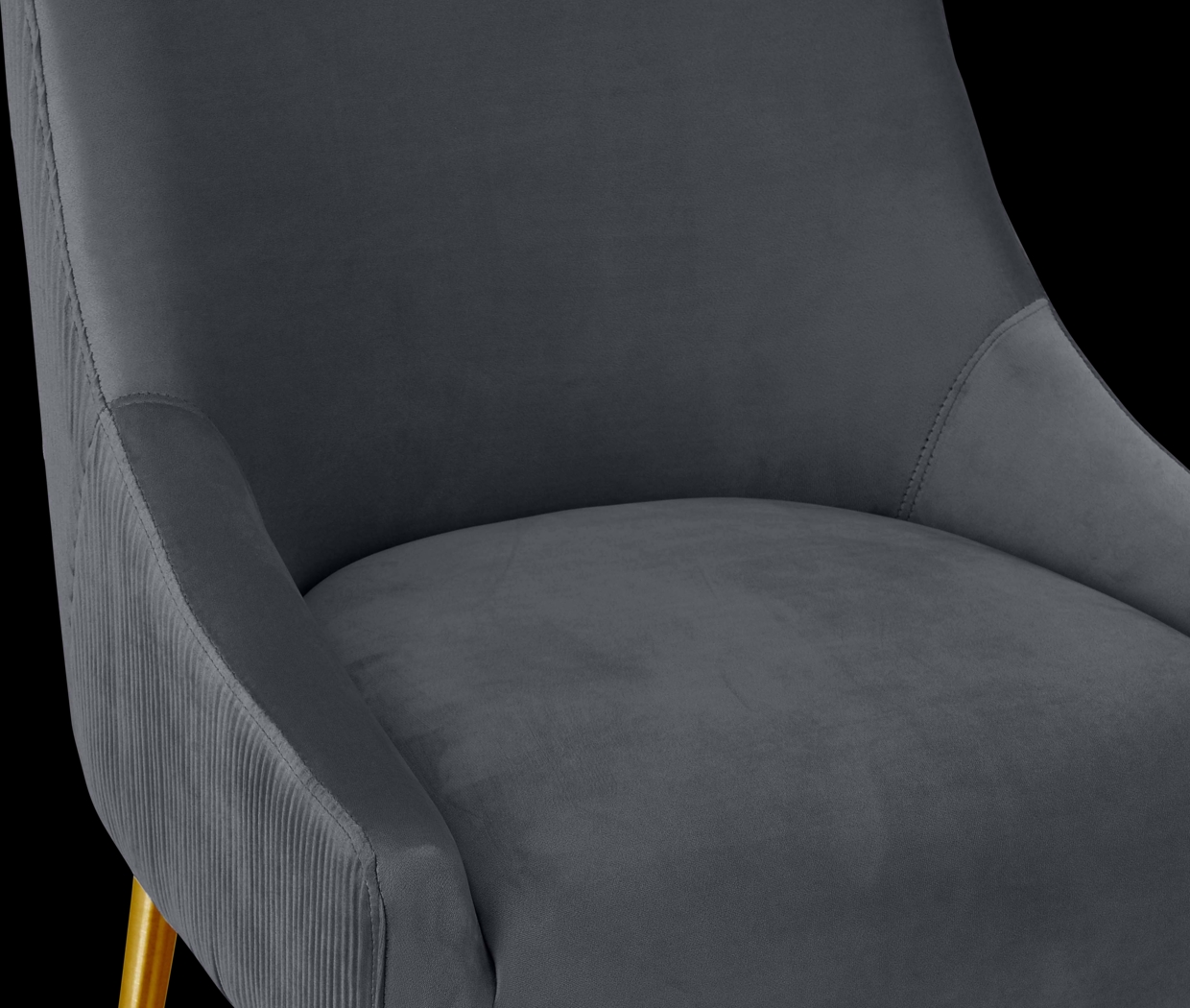 Beaulane I Dark Gray Barstool - Thumbnail - Image 4