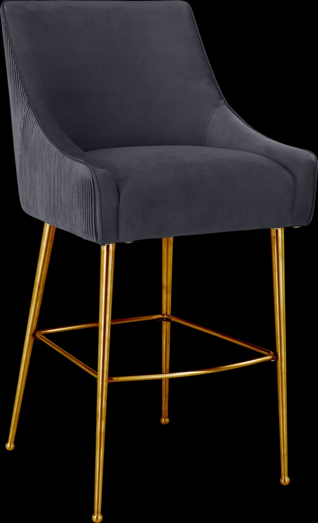 Beaulane I Dark Gray Barstool - Thumbnail - Image 1