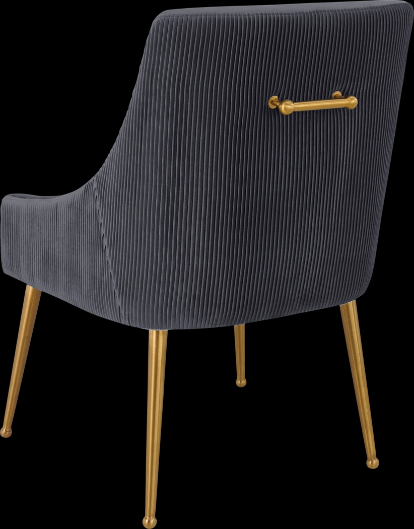 Beaulane I Gray Side Chair - Thumbnail - Image 3