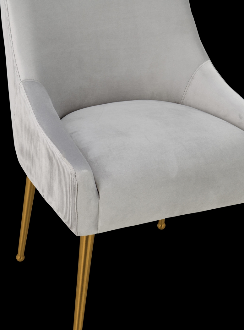Beaulane I Light Gray Side Chair - Thumbnail - Image 4