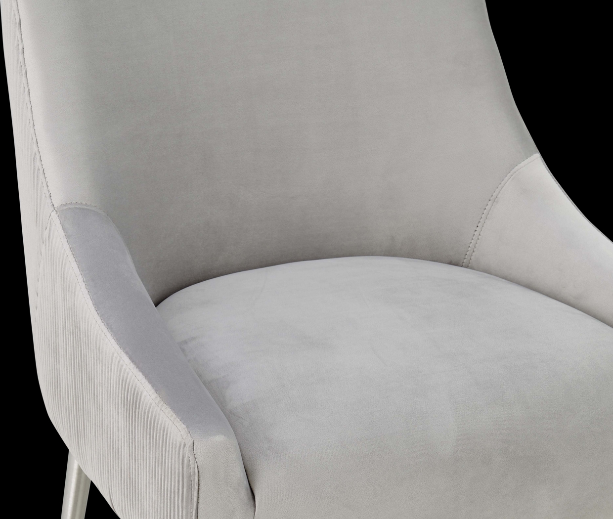 Beaulane II Light Gray Barstool - Thumbnail - Image 4