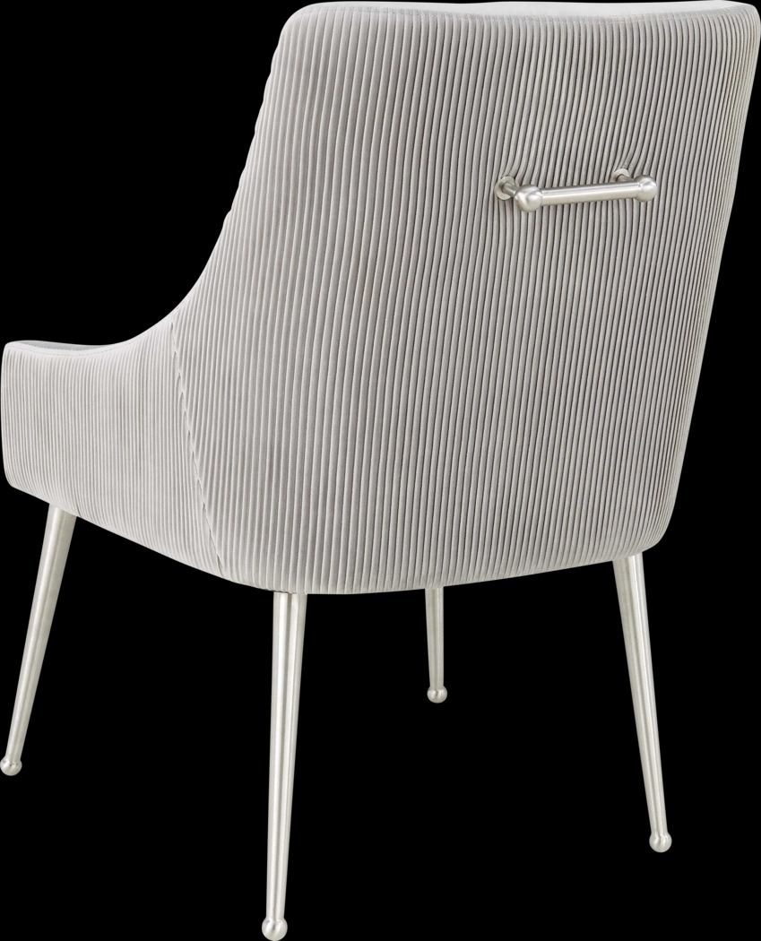 Beaulane II Light Gray Side Chair - Thumbnail - Image 3