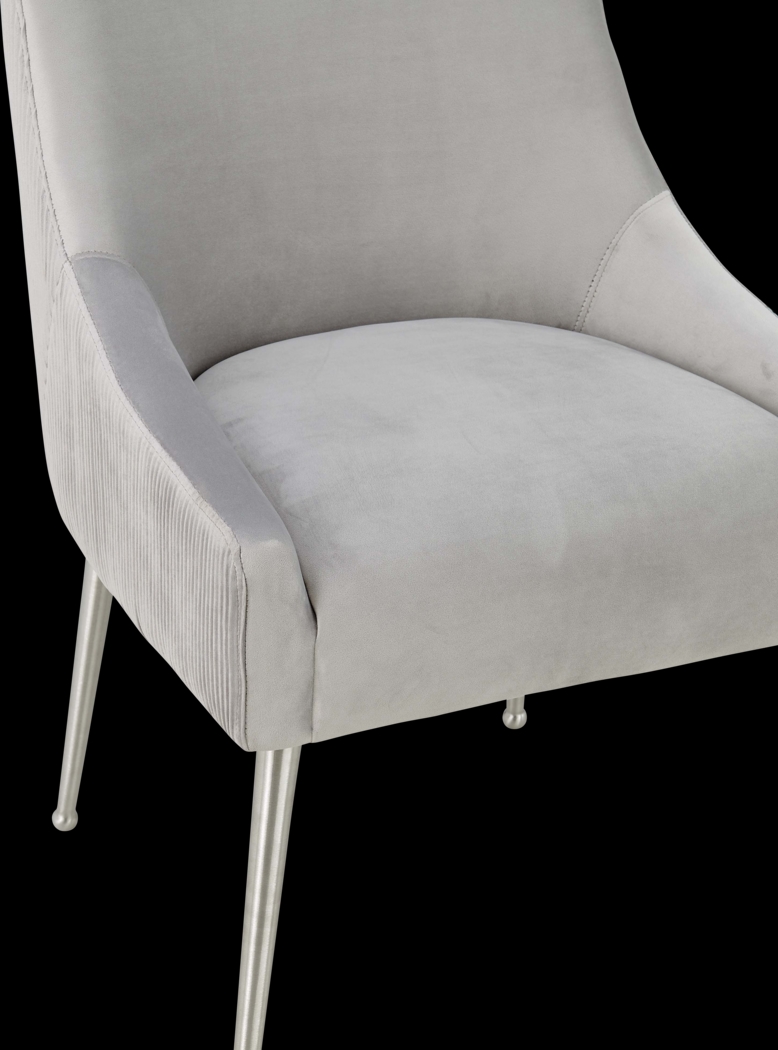 Beaulane II Light Gray Side Chair - Thumbnail - Image 4