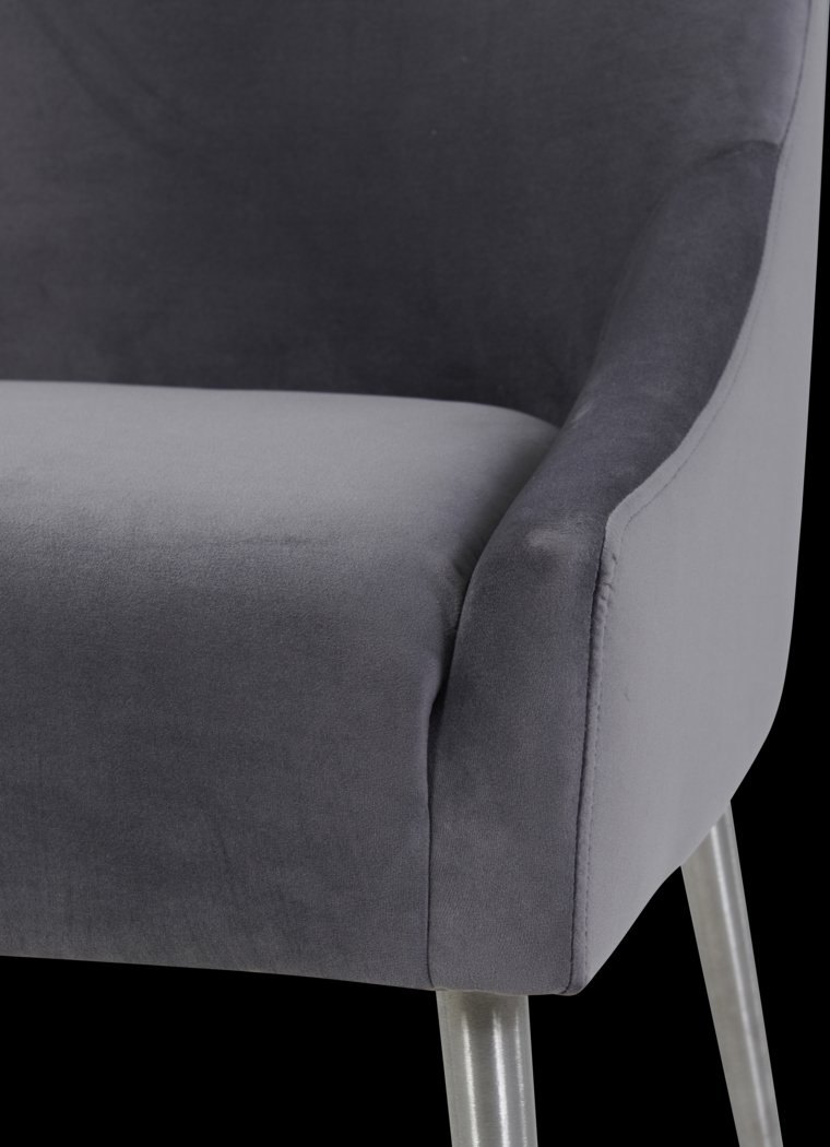 Beaulane III Gray Side Chair - Thumbnail - Image 4