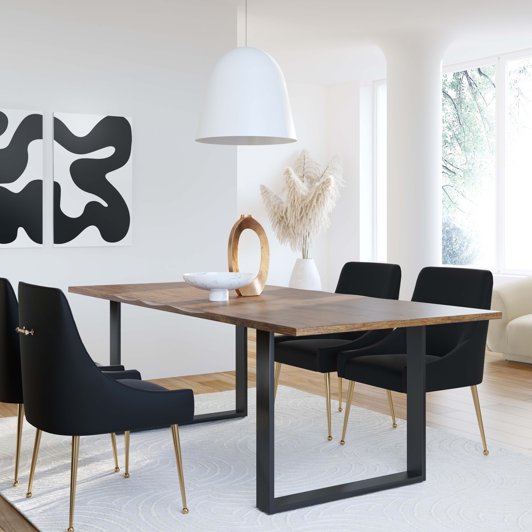 Beaulane IV Black Side Chair - Thumbnail - Image 7