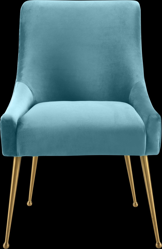 Beaulane IV Blue Side Chair - Thumbnail - Image 3