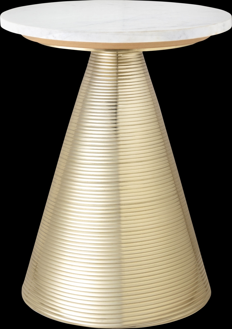 Beaulee Gold End Table - Thumbnail - Image 2