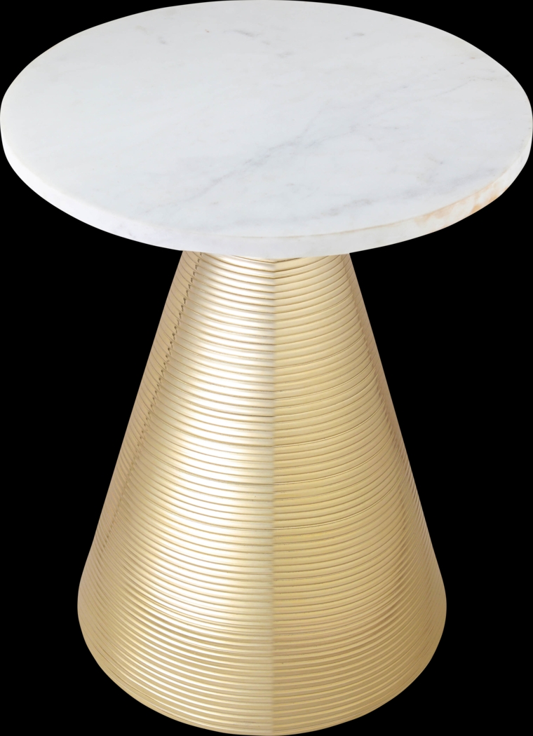 Beaulee Gold End Table - Thumbnail - Image 1