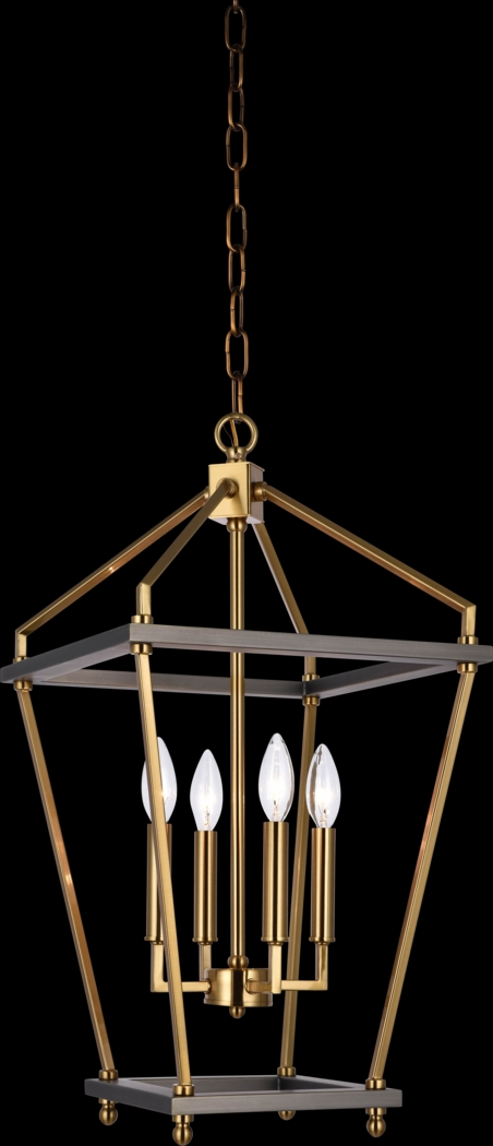 Beaumont Court Brass Chandelier - Thumbnail - Image 1