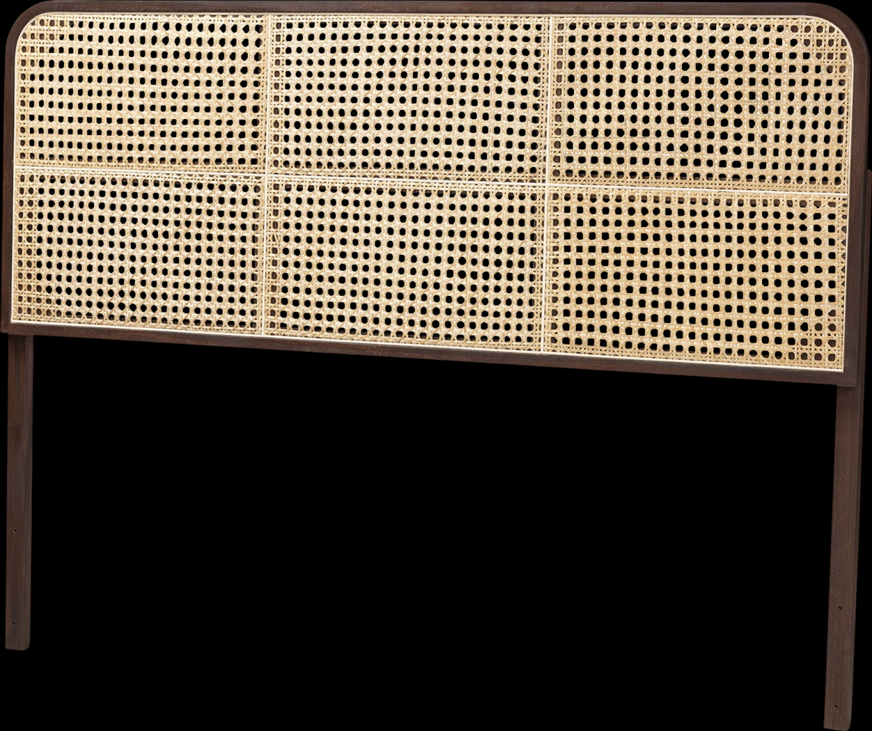 Beauparc Dark Brown Queen Headboard - Thumbnail - Image 1