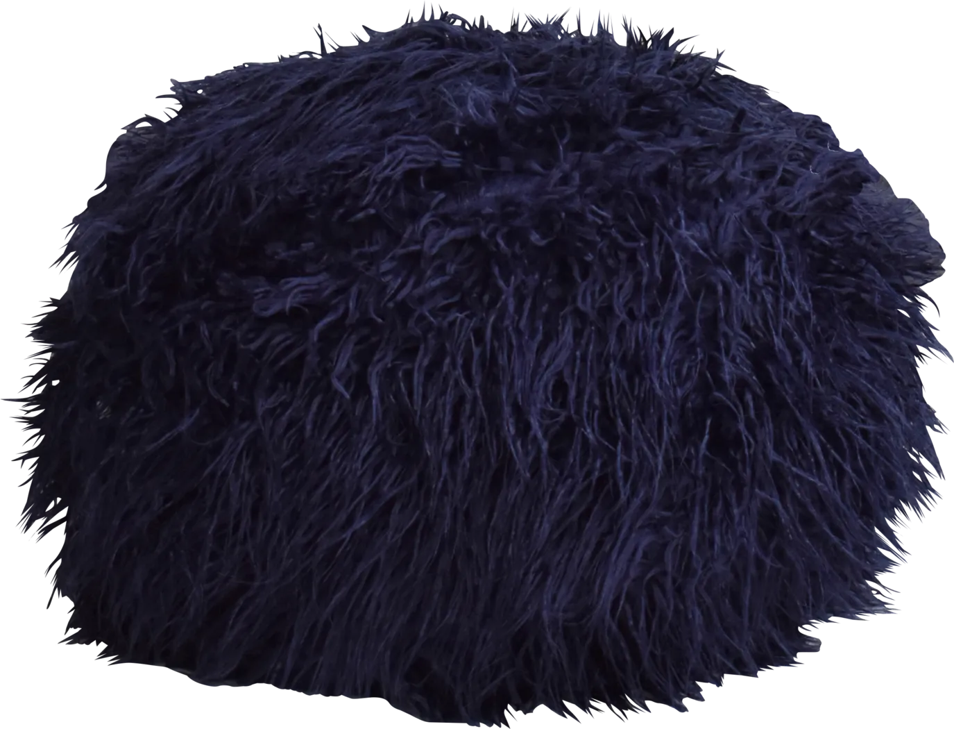 Beaupree Blue Accent Ottoman - Thumbnail - Image 1