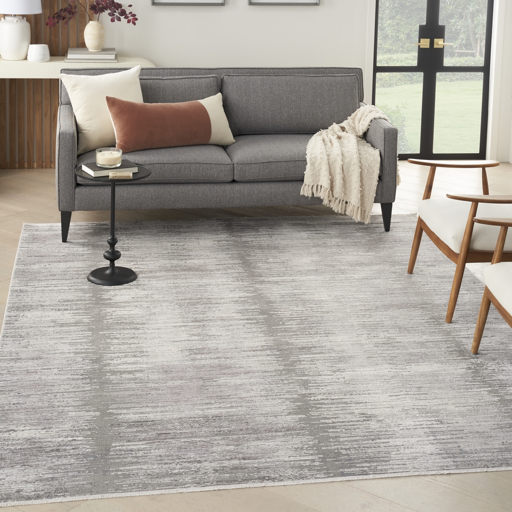 Beausir Gray 7'10 x 10' Rug - Thumbnail - Image 9