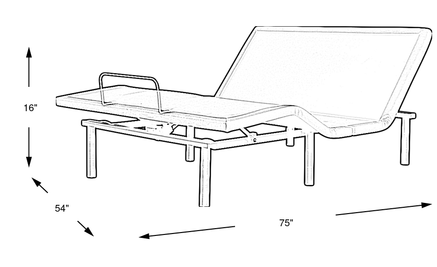 Dimension Image. Please refer to the Dimension Tab on this page for dimension details.