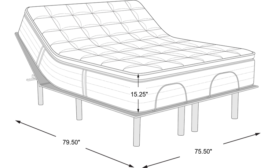 Dimension Image. Please refer to the Dimension Tab on this page for dimension details.