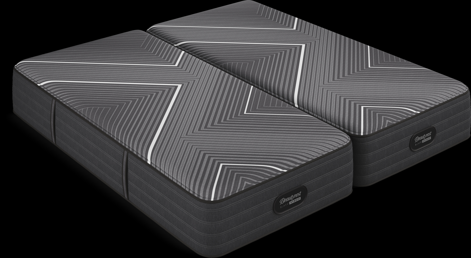 Beautyrest Black BX-Class Plush Tight Top Split King Mattress (2 TWXL) - Thumbnail - Image 1