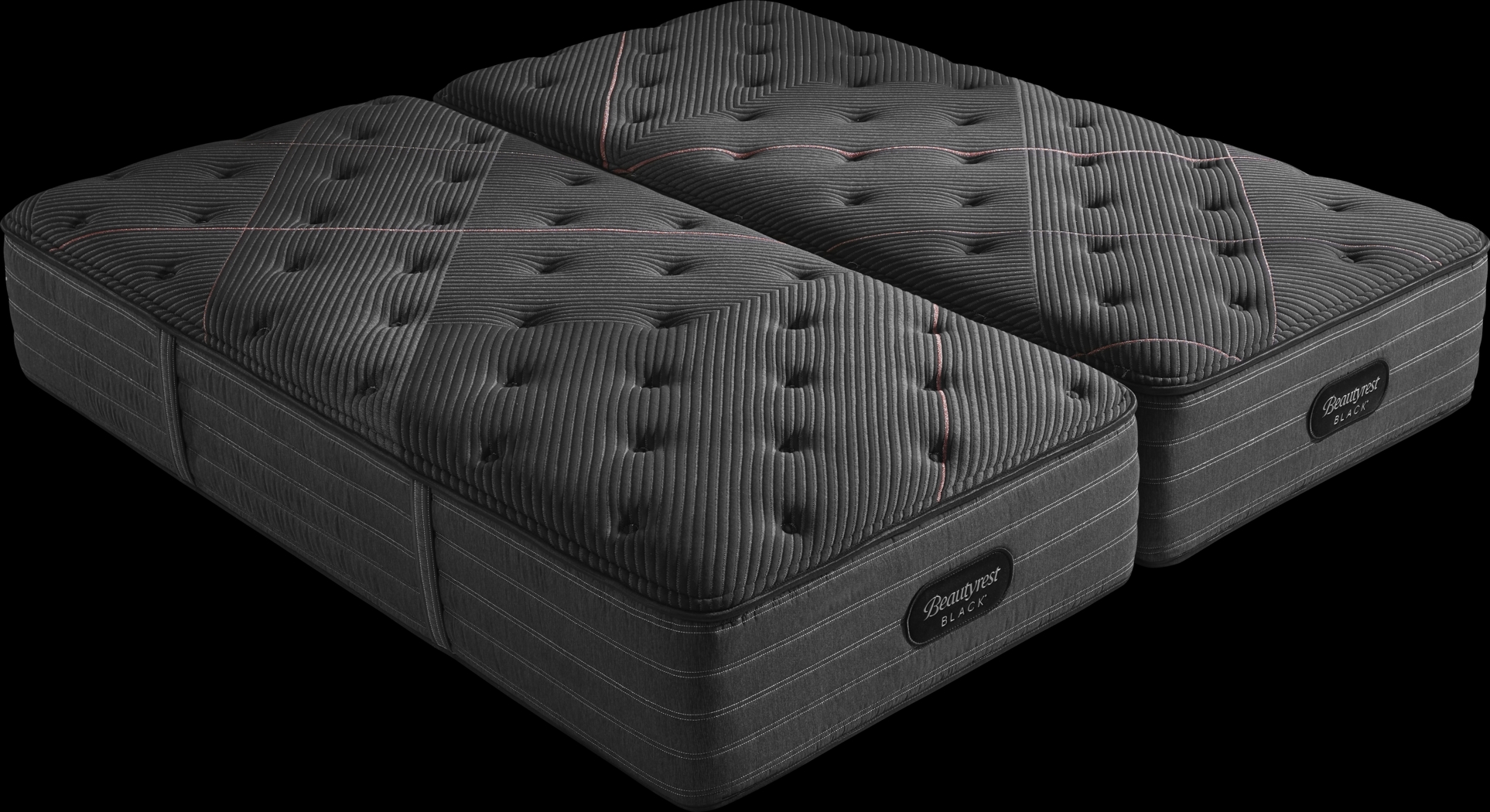 Beautyrest Black C-Class Medium Tight Top Split King Mattress (2 TWXL) - Thumbnail - Image 1