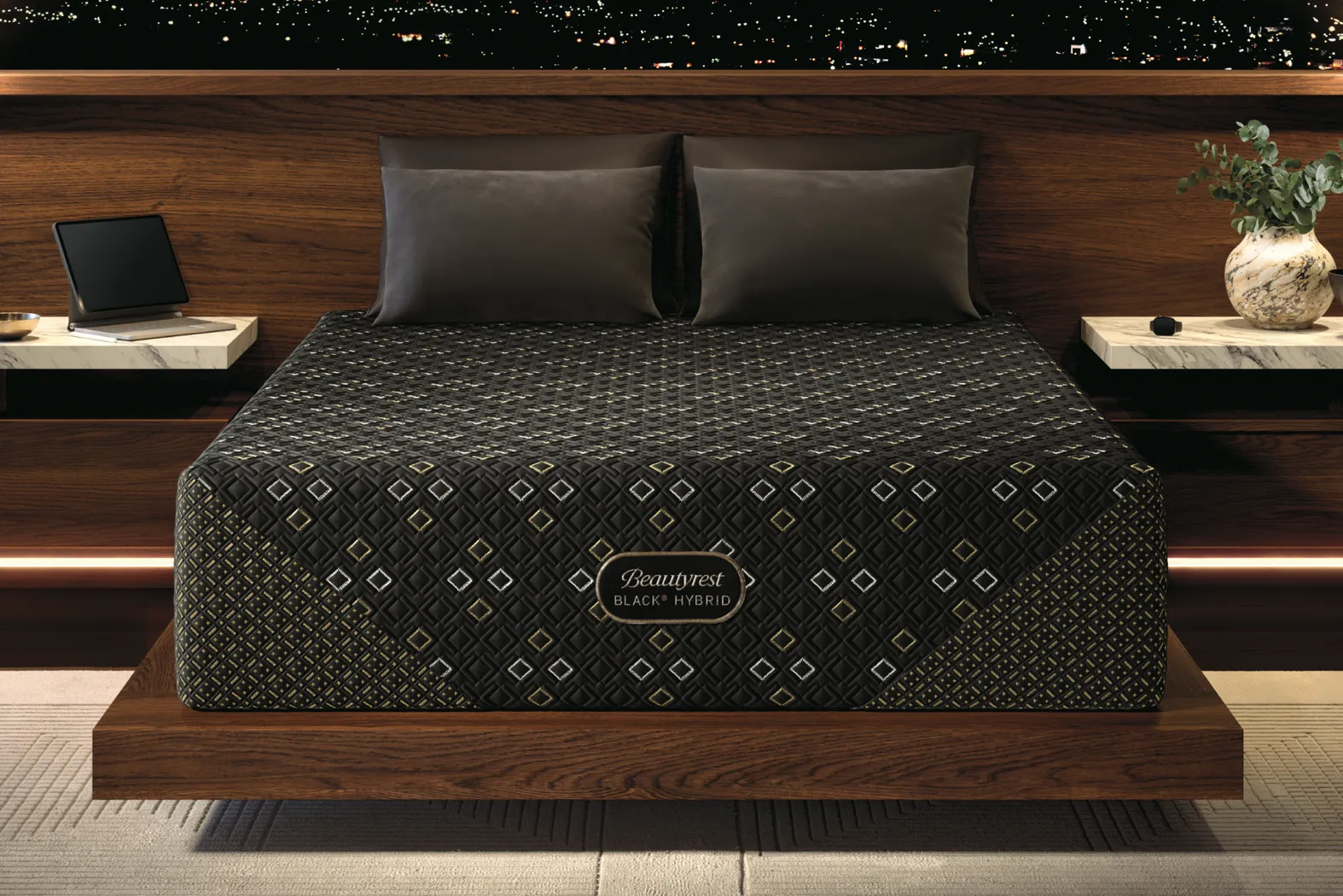 Beautyrest Black Hybrid Series Five XCS Plush Queen Mattress - Thumbnail - Image 2