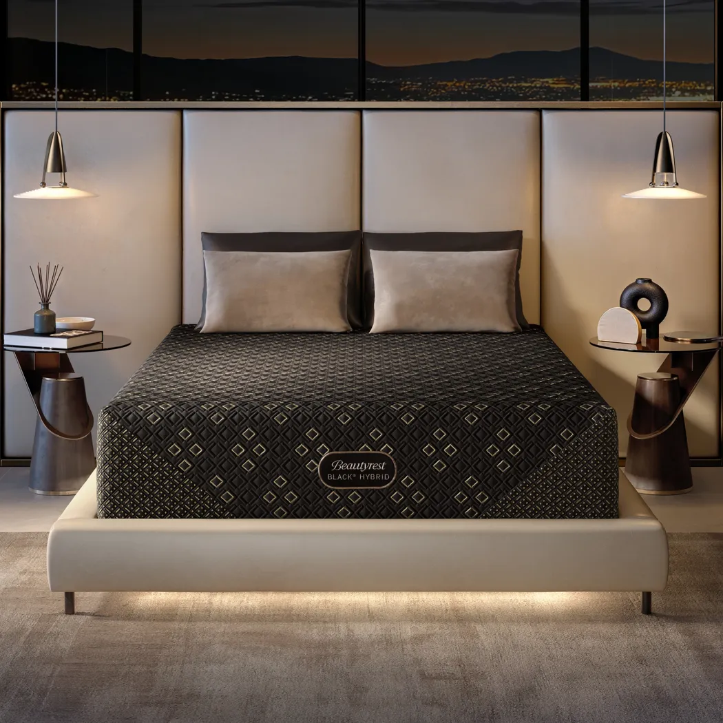 Beautyrest Black Hybrid Series Four XCS Firm Split Head Queen Mattress - Thumbnail - Image 3