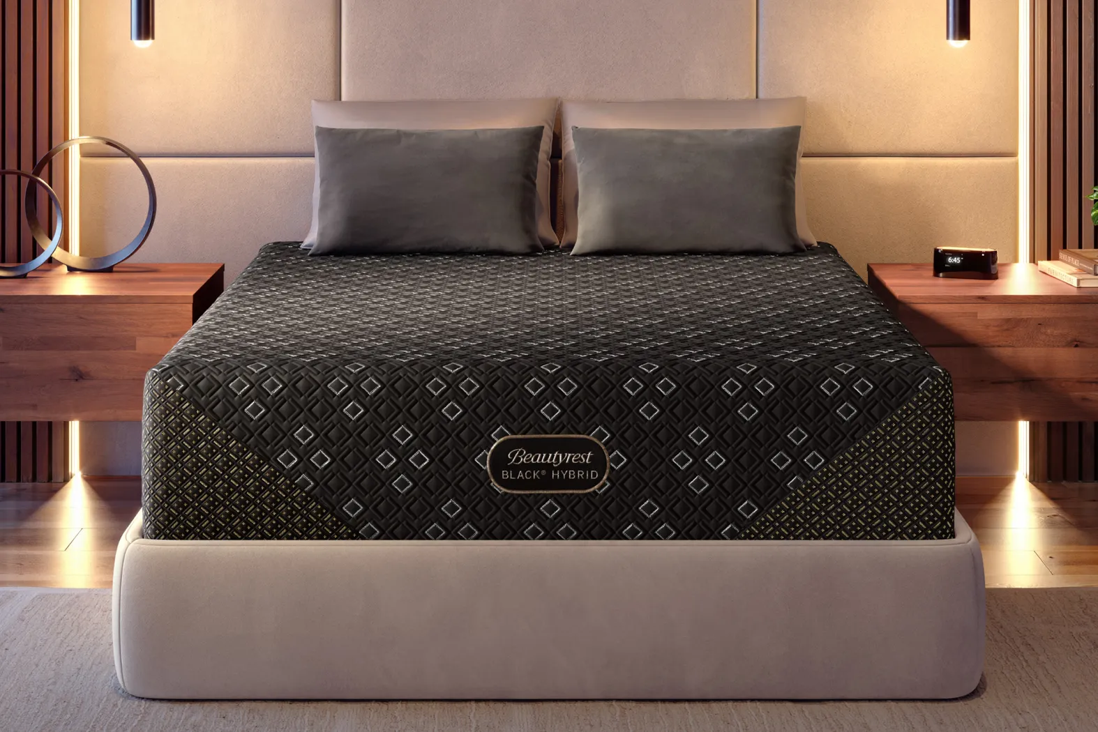 Beautyrest Black Hybrid Series Three XCS Firm Split Head Queen Mattress - Thumbnail - Image 3