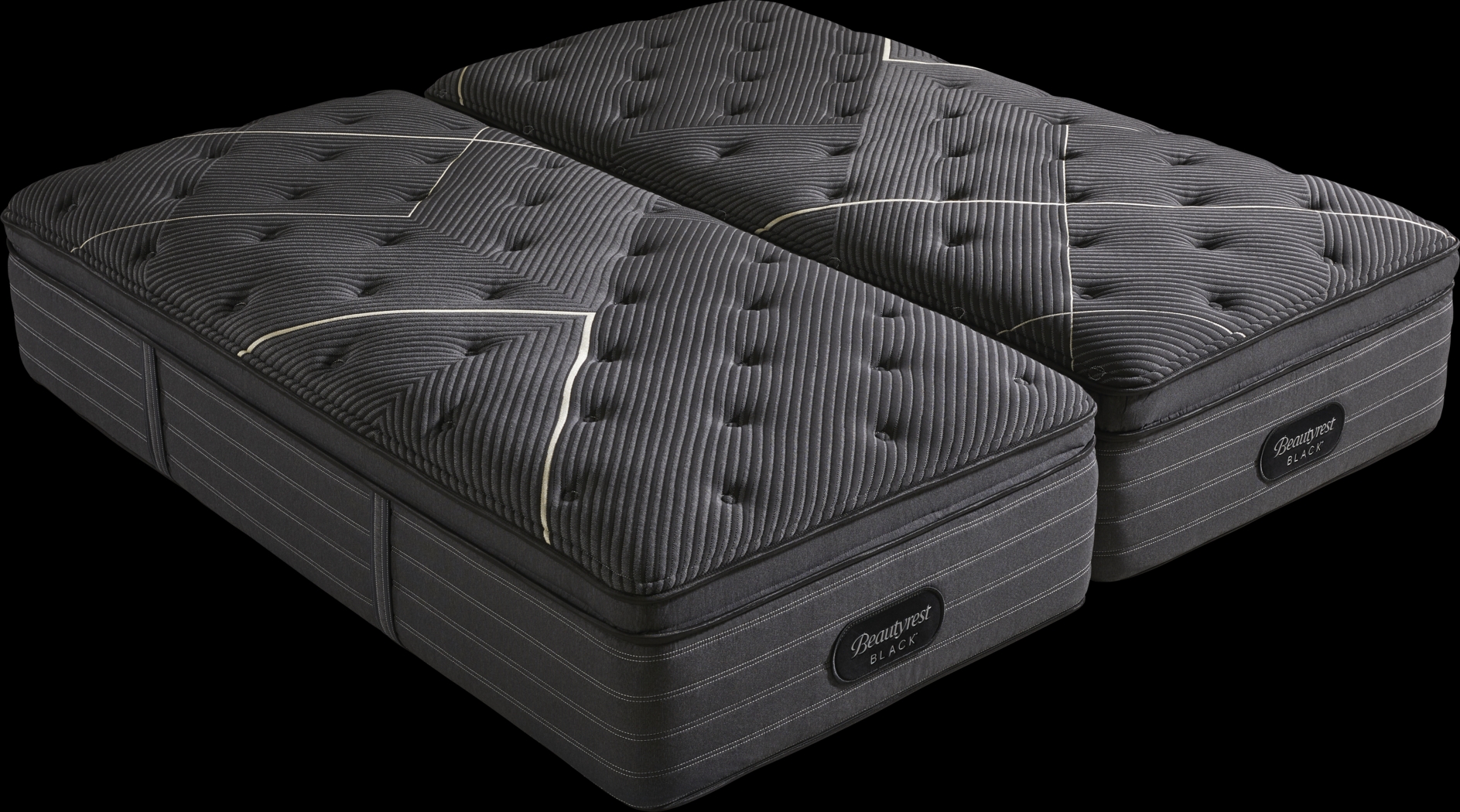 Beautyrest Black K-Class Firm Pillowtop Split King Mattress (2 TWXL) - Thumbnail - Image 1