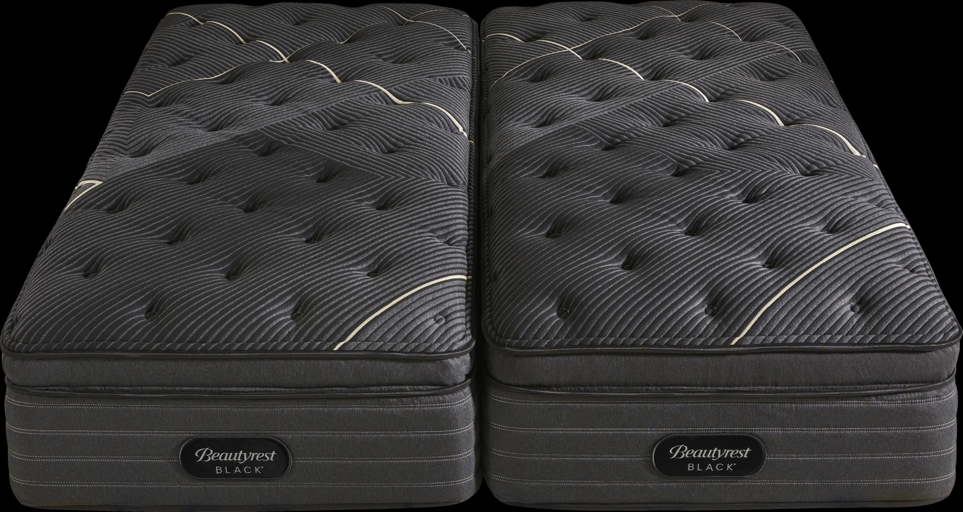 Beautyrest Black K-Class Plush Pillow Top Split King Mattress (2 TWXL) - Thumbnail - Image 2