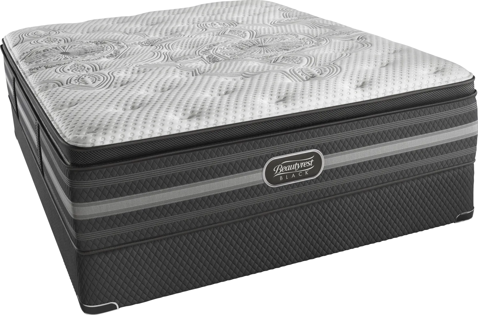 Beautyrest Black Katarina Queen Mattress Set - Thumbnail - Image 1