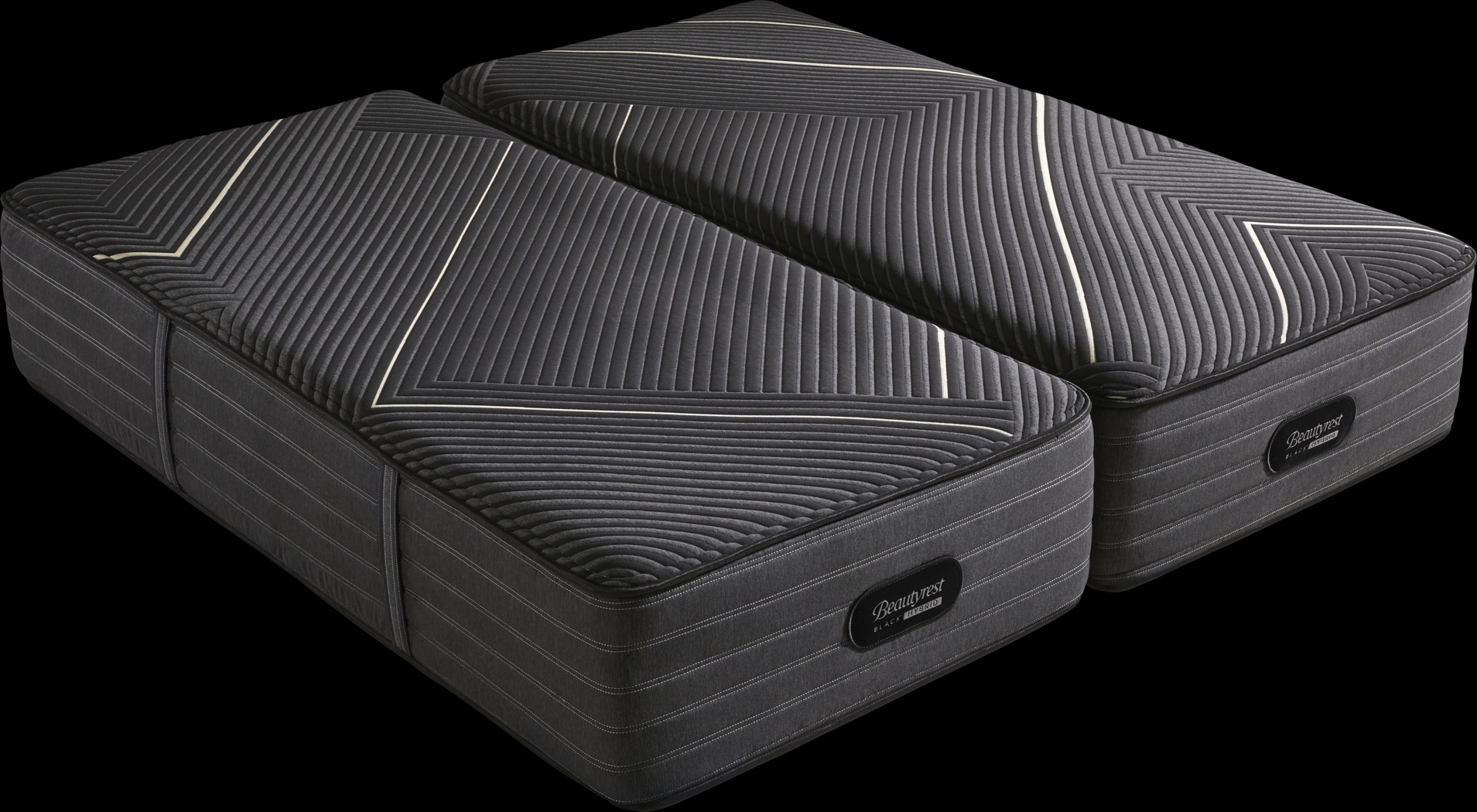 Beautyrest Black KX-Class Plush Tight Top Split King Mattress (2 TWXL) - Thumbnail - Image 1