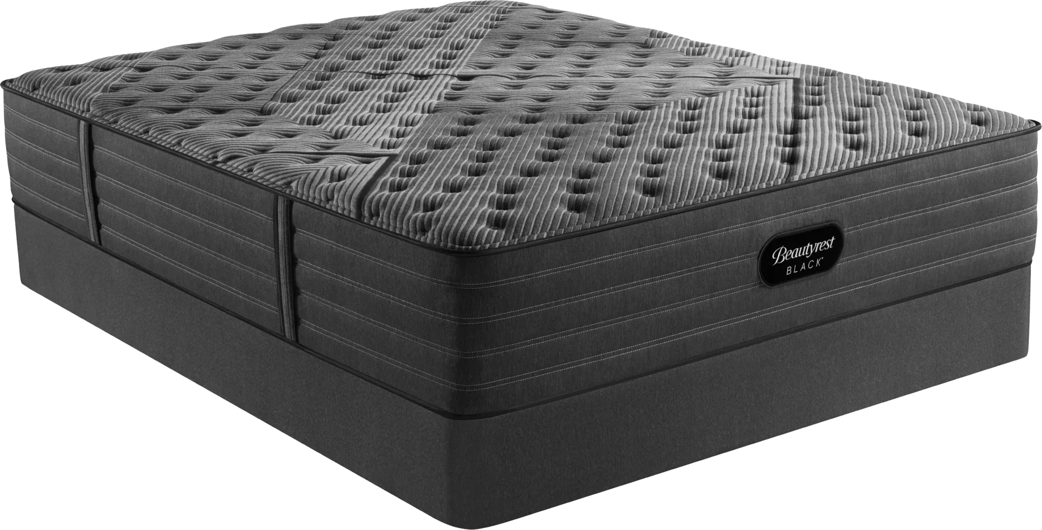 Beautyrest Black L-Class Firm Tight Top King High Profile Mattress Set - Thumbnail - Image 1