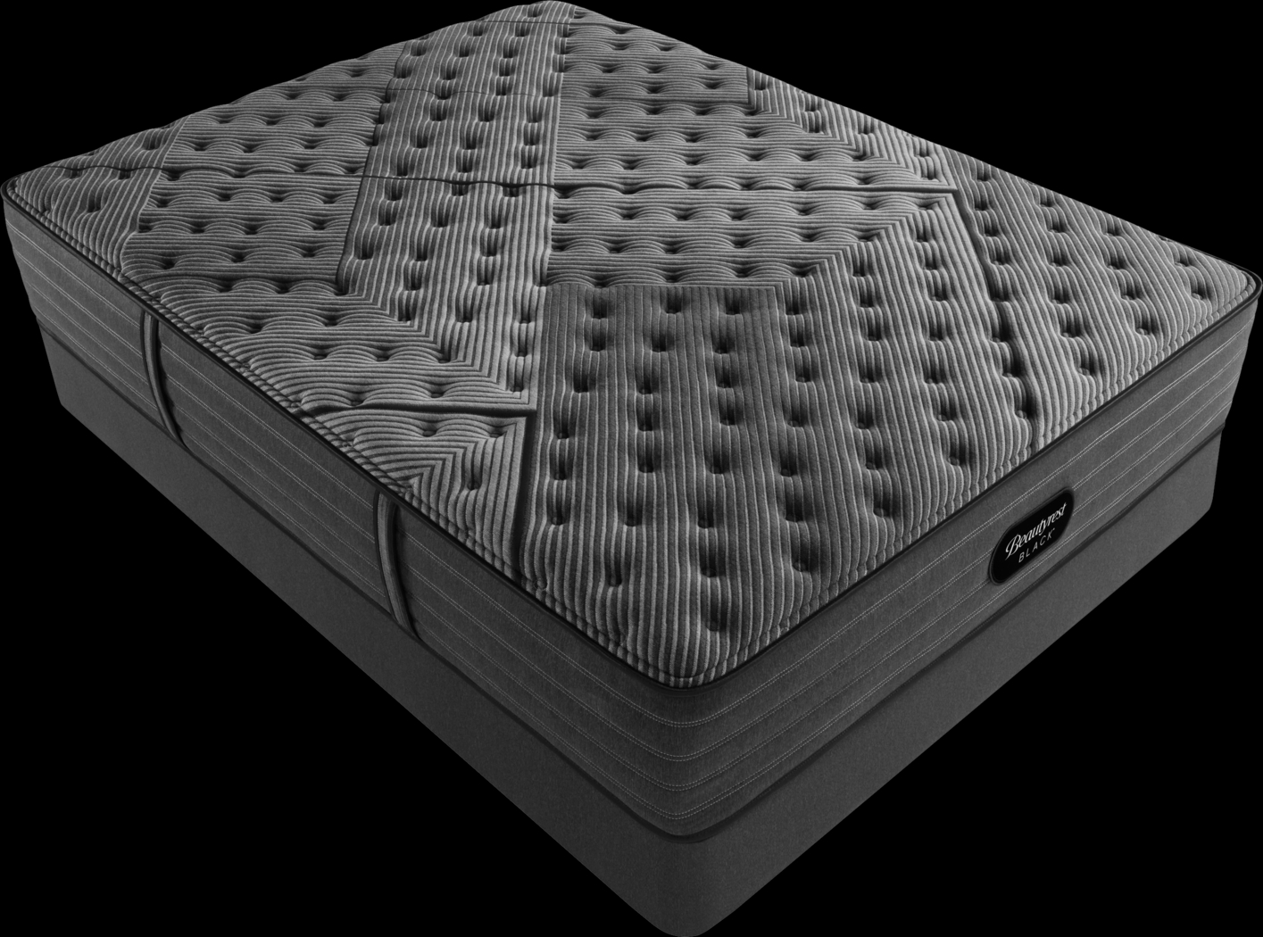 Beautyrest Black L-Class Firm Tight Top Queen High Profile Mattress Set - Thumbnail - Image 3
