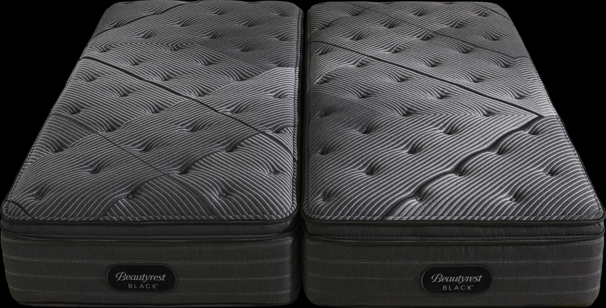 Beautyrest Black L-Class Medium Pillowtop Split King Mattress Pair (2 TWXL) - Thumbnail - Image 2
