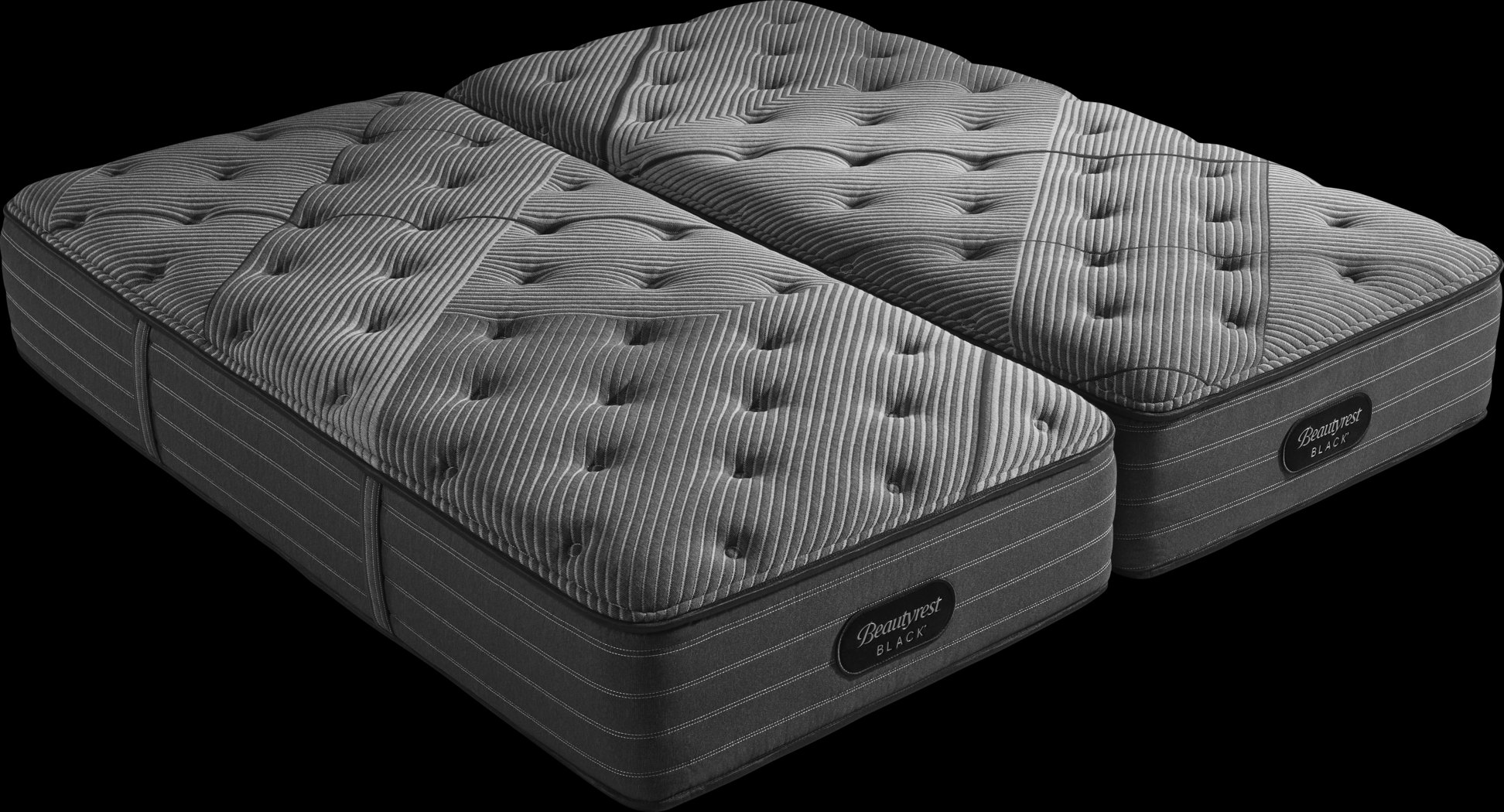 Beautyrest Black L-Class Medium Tight Top Split King Mattress (2 TWXL) - Thumbnail - Image 1