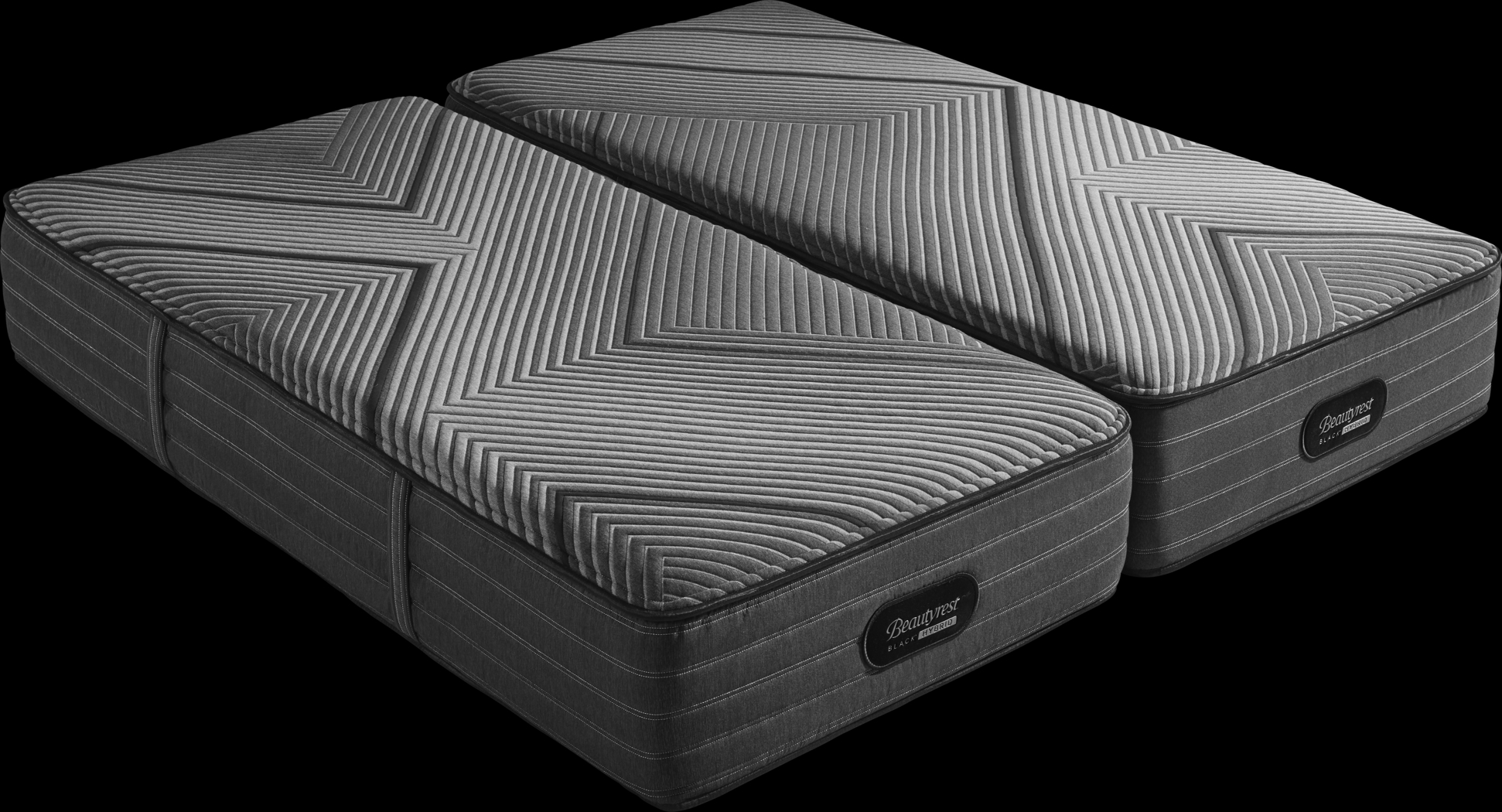 Beautyrest Black LX-Class Plush Tight Top Split King Mattress (2 TWXL) - Thumbnail - Image 1