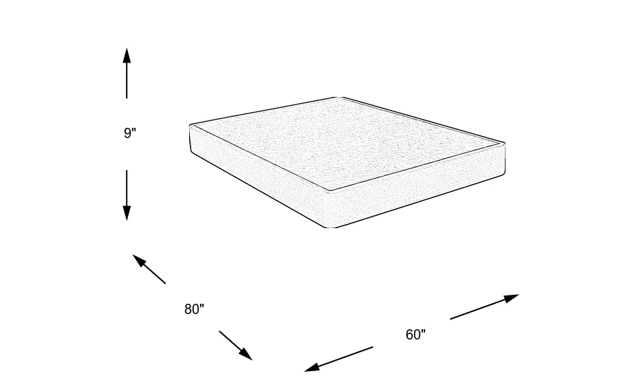 Dimension Image. Please refer to the Dimension Tab on this page for dimension details.