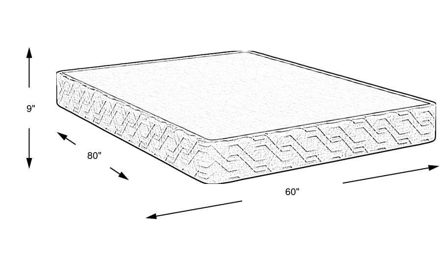 Dimension Image. Please refer to the Dimension Tab on this page for dimension details.