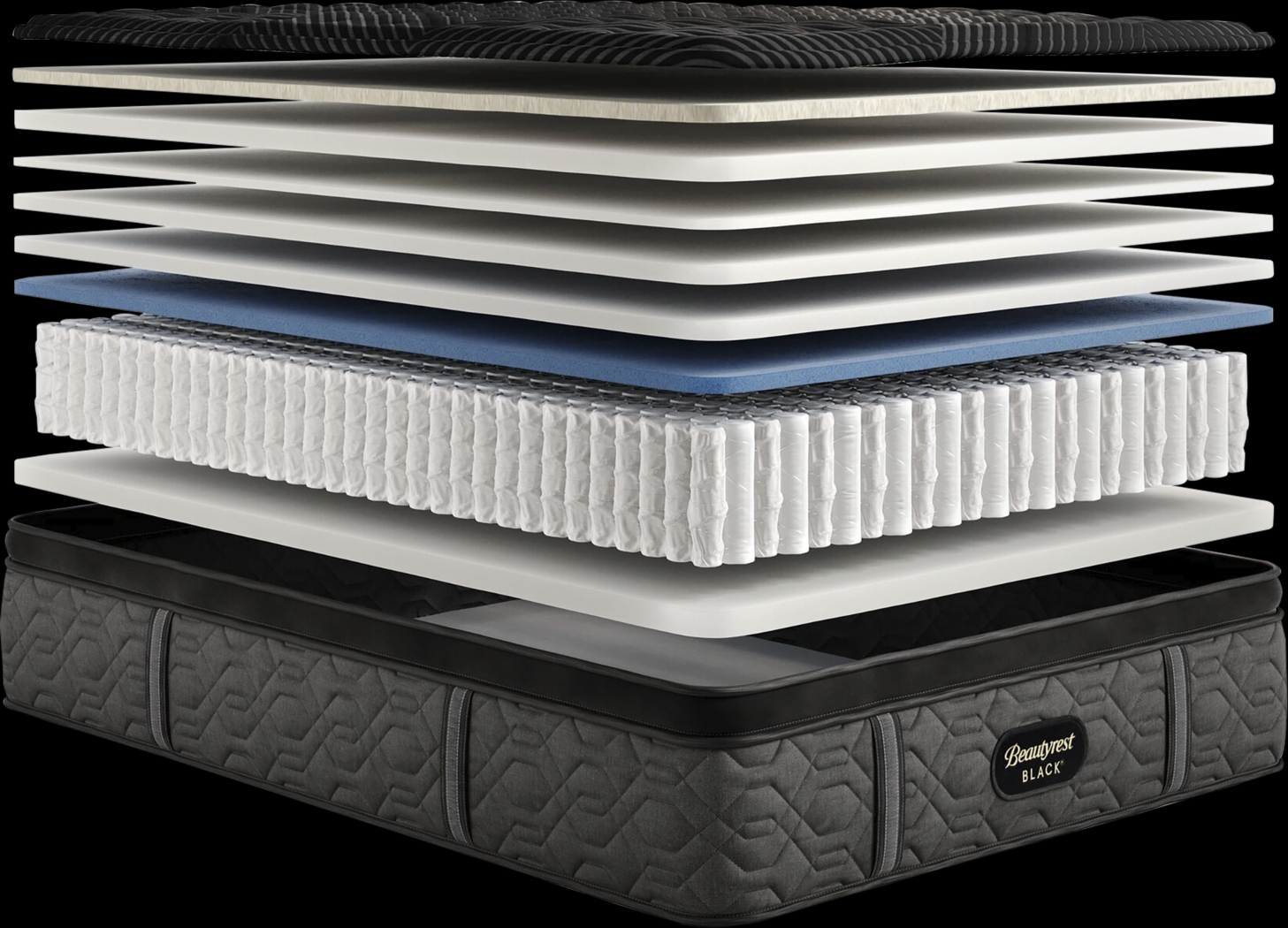 Beautyrest Black Series One Firm Pillow Top Split King Mattress (2 TWXL) - Thumbnail - Image 3