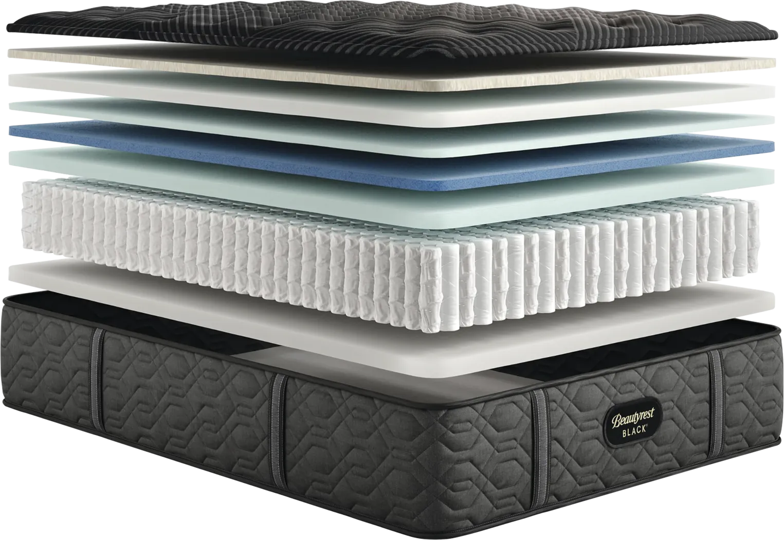 Beautyrest Black Series One Plush Split California King Mattress - Thumbnail - Image 3