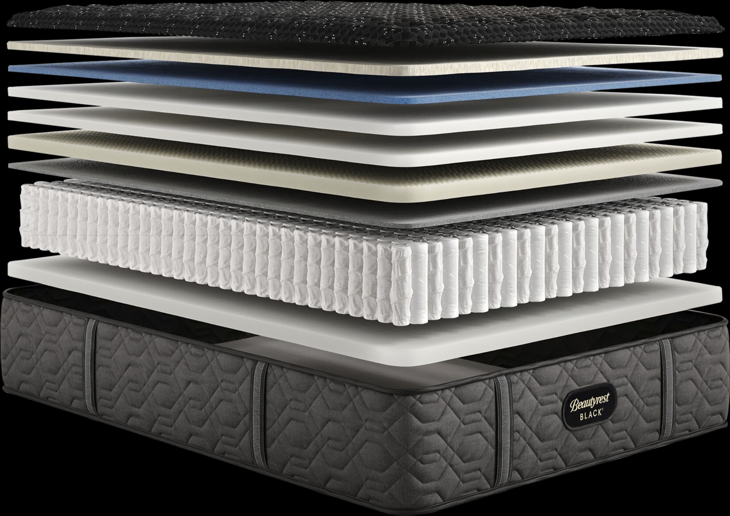Beautyrest Black Series Three Extra Firm Split California King Mattress - Thumbnail - Image 3