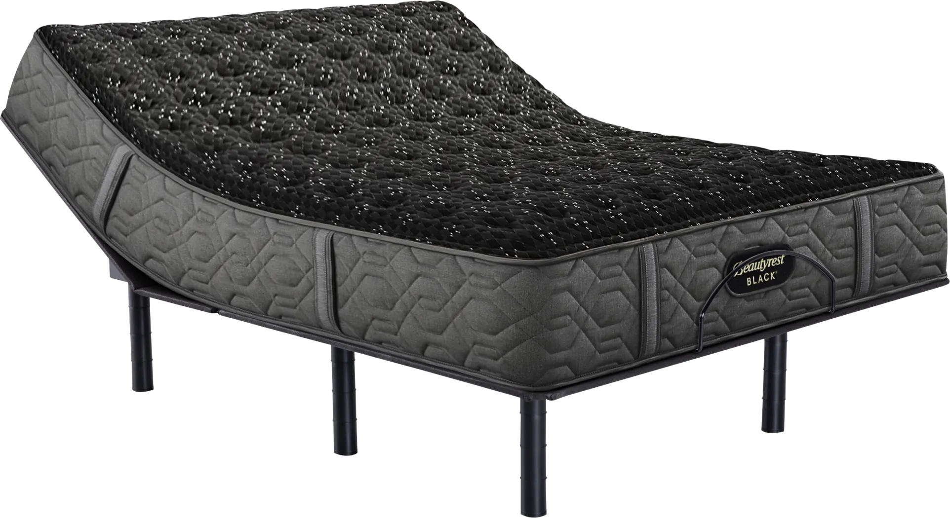 Beautyrest Black Series Three Firm King Mattress Set with Head Up Only Base - Thumbnail - Image 1