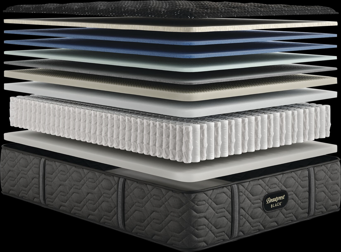 Beautyrest Black Series Three Medium Split California King Mattress - Thumbnail - Image 3