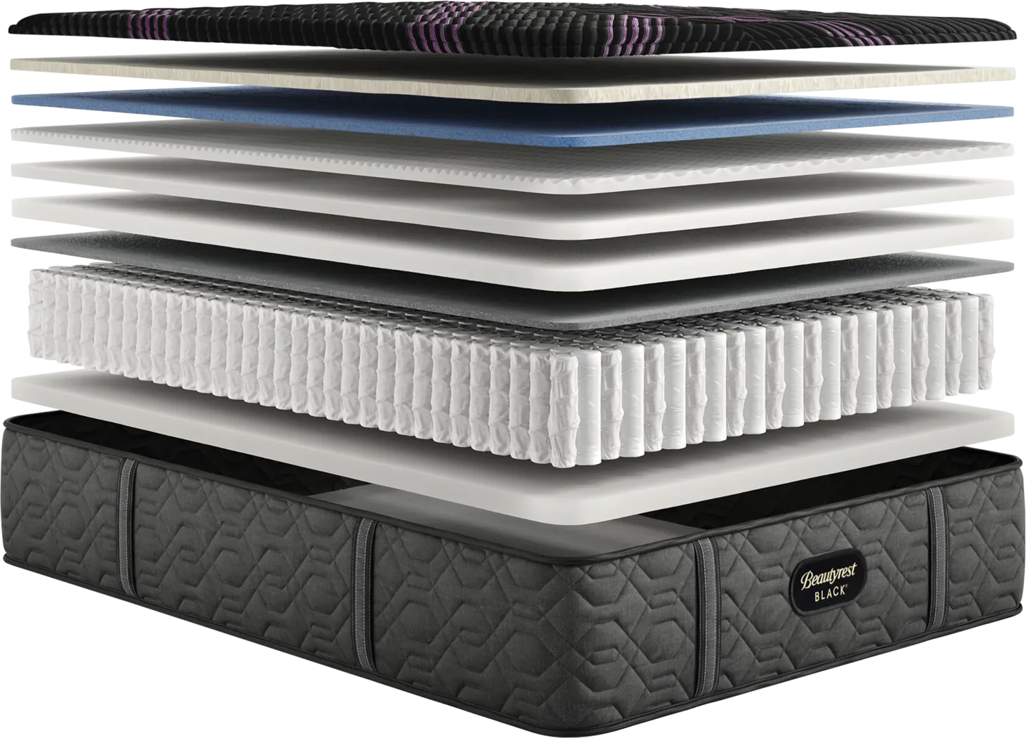 Beautyrest Black Series Two Firm Split King Mattress (2 TWXL) - Image 3