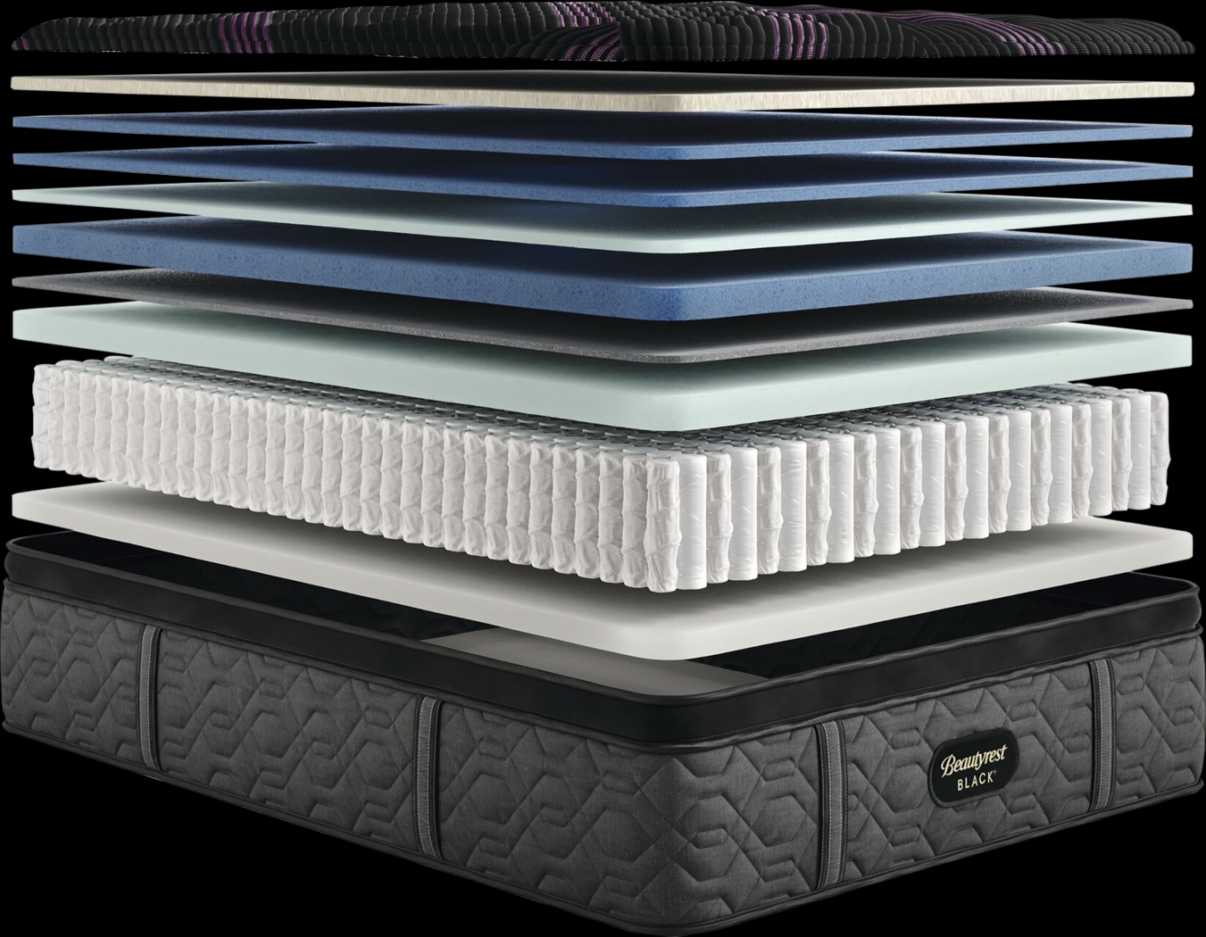 Beautyrest Black Series Two Plush Pillow Top California King Mattress - Thumbnail - Image 3