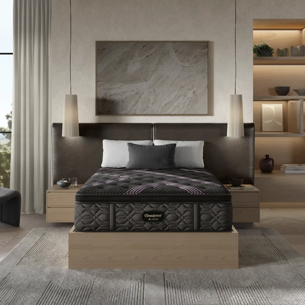 Beautyrest Black Series Two Plush Pillow Top Split King Mattress (2 TWXL) - Thumbnail - Image 4