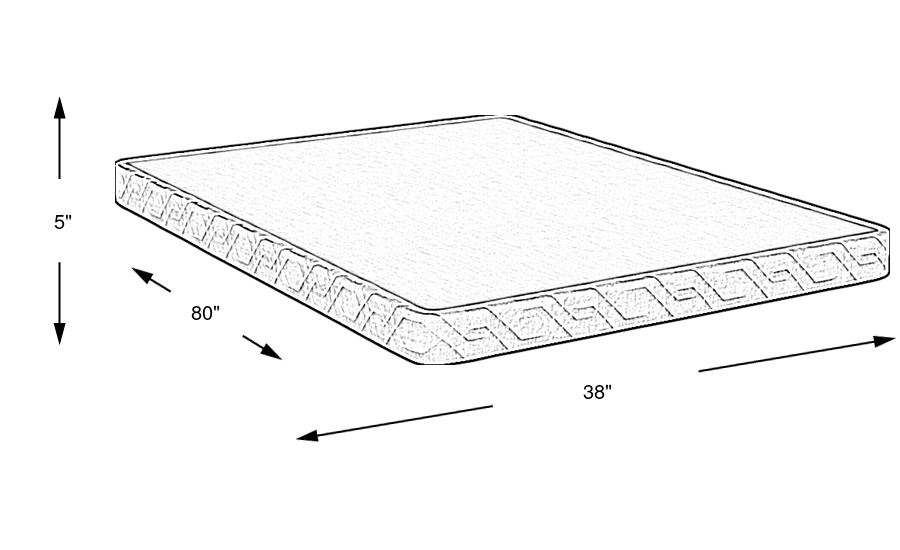 Dimension Image. Please refer to the Dimension Tab on this page for dimension details.