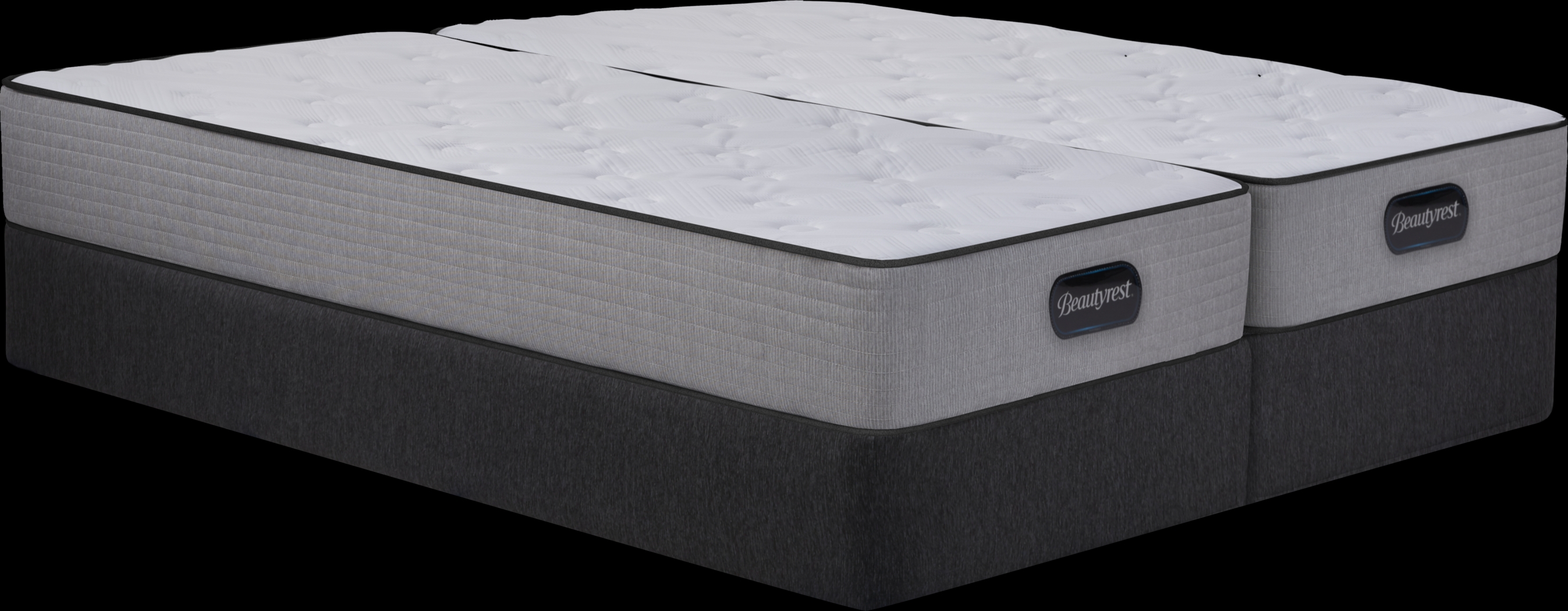 Beautyrest Bristol Hills Low Profile Split King Mattress Set - Thumbnail - Image 1